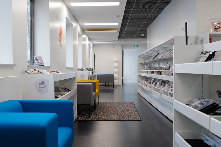 Öffentliche Bibliothek Lyon 6e, Frankreich