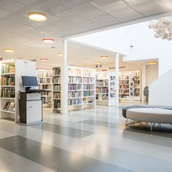 Krokoms Bibliothek, Schweden