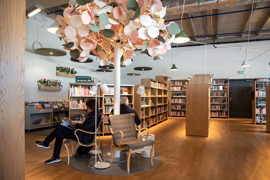 Öffentliche Bibliothek Gränbystaden, Schweden