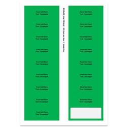 E225120 - 2 Zeilen, Arial 12 max. 2 x 20 Zeichen