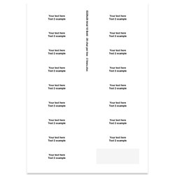 E225420 - 2 Zeilen, Arial 12 max. 2 x 20 Zeichen