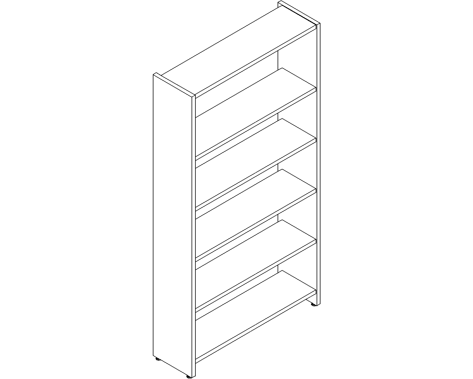 Lingo starter - single-sided - H1820 - D250 - W900 - 3D.dwg