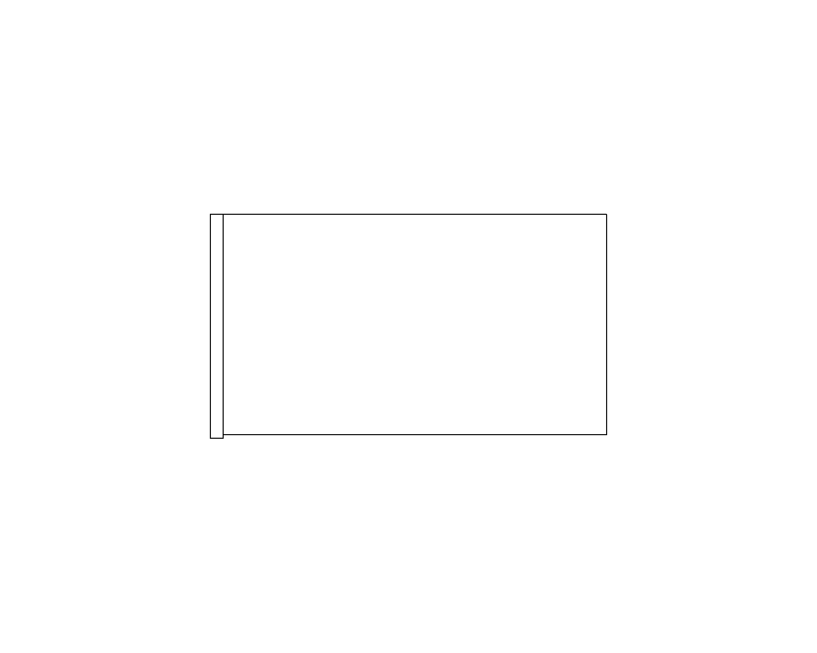 Lingo add-on - single-sided - D400 - W750 – 2D.dwg