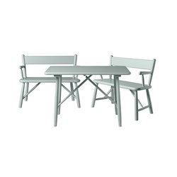 E1547 - Set mit Tisch und 2 Bänken