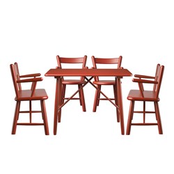 E1566 - Set mit Tisch und 4 Stühlen