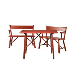 E1567 - Set mit Tisch und 2 Bänken