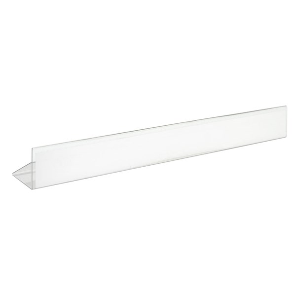 E3381 - Aufsteckbarer Regal-Etikettenhalter