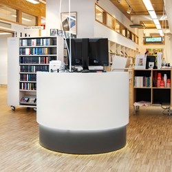 E4386 - Oval, mit LED-Beleuchtung